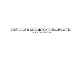 Chiropractic Christchurch