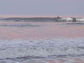 Waikuku Beach Surfing