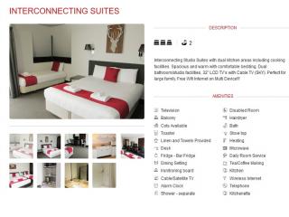 Interconnecting Suites