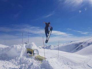 Mt Lyford snow board