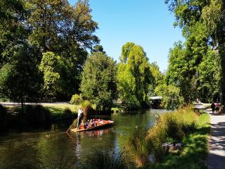 Punting on the Avon