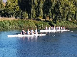 Rowing on the Avon River