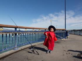 Fishing on the Pier