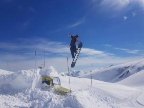 Mt Lyford snow board